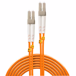Lindy 46481 câble de fibre optique 2 m LC OM2 Orange