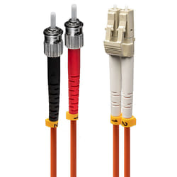 Lindy 46492 câble de fibre optique 3 m LC ST OM2 Orange