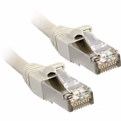 Lindy 0.5m Cat6 F/UTP, 0,5 m, Cat6, F/UTP (FTP), RJ-45, RJ-45, Gris