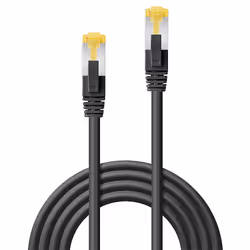 Lindy 47624 câble de réseau Noir 1 m Cat6a U/UTP (UTP)