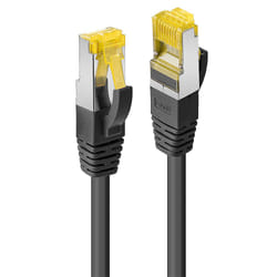 Lindy 47693 câble de réseau Noir 3 m Cat6a S/FTP (S-STP)