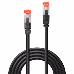 Lindy 47780 câble de réseau Noir 3 m Cat6 S/FTP (S-STP)