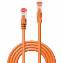 Lindy 47808 câble de réseau Orange 1,5 m Cat6 S/FTP (S-STP)