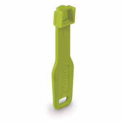 Lindy 47894 bloqueur de port Bloqueur de port + clé RJ-45 Vert Acrylonitrile-Butadiène-Styrène (ABS) 10 pièce(s)