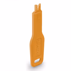 Lindy 47896, Clé de bloqueur de port, RJ-45, Orange, Acrylonitrile-Butadiène-Styrène (ABS), Sac en polyéthylène, CE, RoHS, RE ...