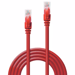 Lindy 48032 câble de réseau Rouge 1 m Cat6 U/UTP (UTP)