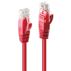 Lindy 48037 câble de réseau Rouge 10 m Cat6 U/UTP (UTP)