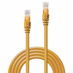 Lindy 48064 câble de réseau Jaune 3 m Cat6 U/UTP (UTP)