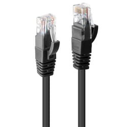 Lindy 48081 câble de réseau Noir 7,5 m Cat6 U/UTP (UTP)