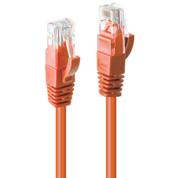 Lindy 48106 câble de réseau Orange 0,5 m Cat6 U/UTP (UTP)