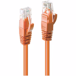 Lindy 48109, 3 m, Cat6, U/UTP (UTP), RJ-45, RJ-45, Orange