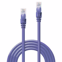 Lindy 48121 câble de réseau Violet 0,5 m Cat6 U/UTP (UTP)