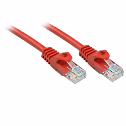 Lindy RJ-45/RJ-45 Cat6 0.5m, 0,5 m, Cat6, U/UTP (UTP), RJ-45, RJ-45