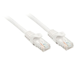 Lindy RJ-45/RJ-45 Cat.6 0.3m câble de réseau Blanc 0,3 m Cat6 U/UTP (UTP)
