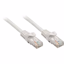 Lindy 48406, 1 m, Cat5e, U/UTP (UTP), RJ-45, RJ-45, Gris