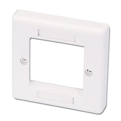 Lindy 60541 Plaque de commutation et obturateur Blanc