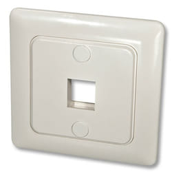 Lindy 60543 Plaque de commutation et obturateur Blanc
