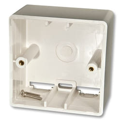 Lindy 60546 boitier de prise de courant Blanc