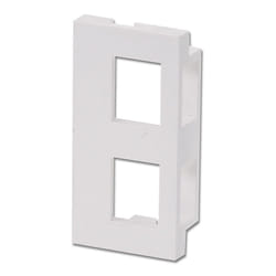 Lindy 60552 Plaque de commutation et obturateur Blanc
