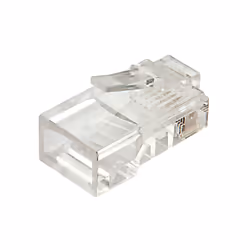 Lindy 62405 connecteur de fils RJ-45 Transparent