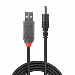 Lindy 70266 câble électrique Noir 1,5 m USB A