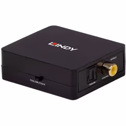 Informations techniques Branchement de : Toslink, S/PDIF Branchement sur : Toslink, S/PDIF Couleur : noir Dimensions produit, ...
