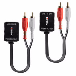 Lindy 70460 extension audio/video Émetteur AV Noir, Rouge, Blanc - Vue supplémentaire 2