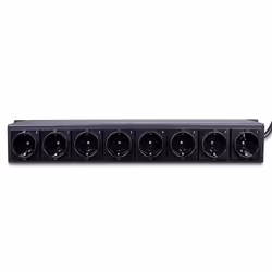 Lindy 73025 unité de distribution d'énergie 8 sortie(s) CA 1.5U Noir