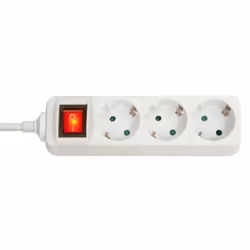 Lindy 73101, Intérieure, Type F, Blanc, 3 sortie(s) CA, 3500 W, -4 - 40 °C