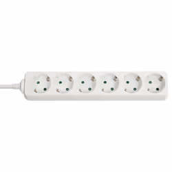 Lindy 73102, Intérieure, Type F, Blanc, 6 sortie(s) CA, 3500 W, -4 - 40 °C