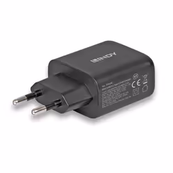 Lindy Chargeur GaN 65W 2 x USB Type C - Vue supplémentaire 2