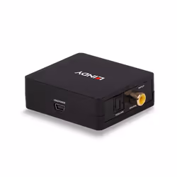Lindy 70457 convertisseur audio Noir