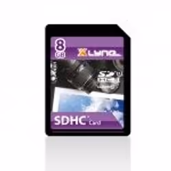 xlyne 7308000 mémoire flash 8 Go SDHC Classe 10