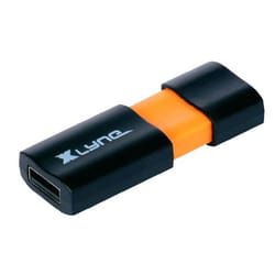xlyne Wave lecteur USB flash 4 Go USB Type-A 2.0 Noir, Orange