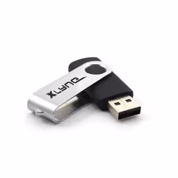 xlyne 177559-2 lecteur USB flash 4 Go USB Type-A 2.0 Noir, Acier inoxydable - Vue supplémentaire 5
