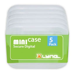 xlyne 177568 logement pour carte mémoire 1 cartes Plastique Transparent