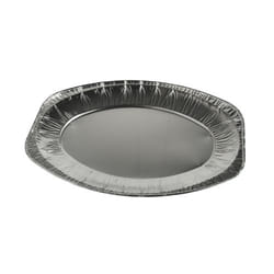 Papstar 10410 Aluminium Ovale Assiette de service