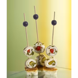 Papstar 11300 brochette 250 pièce(s) Bambou