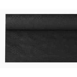 Papstar 11351 nappe jetable Rectangulaire Papier Noir