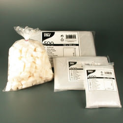 Papstar 12323 sac plastique Transparent 500 pièce(s)