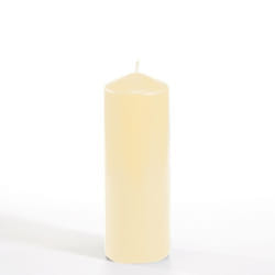 Papstar 13606 bougie en cire Cylindre Crème 1 pièce(s)