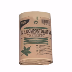 Sacs compostables en papier 10 l 35 cm x 21 cm …