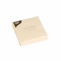 Papstar 14276, Crème, Mouchoir en papier, Monochromatique, 46 g/m², 240 mm, 240 mm