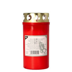 Papstar 15691 bougie en cire Rond Rouge 1 pièce(s)