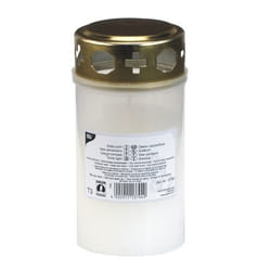 Papstar 15794 bougie en cire Rond Blanc 1 pièce(s)