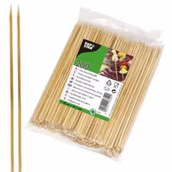 Papstar 16629, Bois, Naturel, 400 mm, 5 mm, 200 pièce(s)