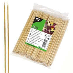 Papstar 16629 brochette 200 pièce(s) Bois