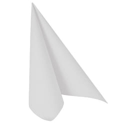 Papstar 16931 serviette et serviette de table en papier Mouchoir en papier Blanc 20 pièce(s)