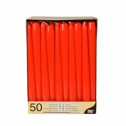 Papstar 17960, Cylindre, Rouge, 7 h, 50 pièce(s)