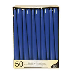 Papstar 17965 bougie en cire Rond Bleu 50 pièce(s)
